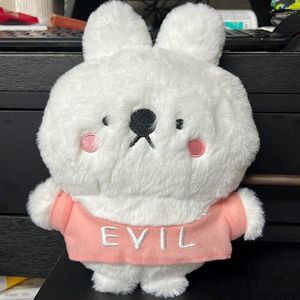 NWOT - Evil Bunny Plush
